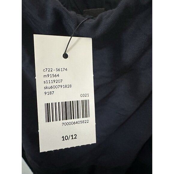 Lane Bryant Navy Blue Cinch Side Mini Dress Size 10/12 - Picture 2 of 9